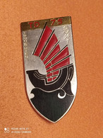 INSIGNE TD75 TIEU DOAN BAT INFANTERIE, TRUNG HIEU, INDOCHINE. DRAGO REFRAPPE R75(BIS) - Army