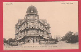 De Haan / Coq S / Mer - Hôtel Belle-Vue -1920 ( Verso Zien ) - De Haan