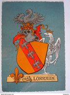 54 Souvenir De Lorraine Armoiries Edit La Cigogne 54.602.24 Circulée 1984 - Lorraine