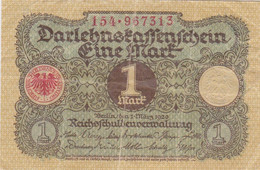 Allemagne - Billet De 1 Mark - 1er Mars 1920 - P58 - 1 Mark