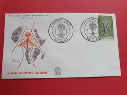 Côte D'Ivoire - Enveloppe FDC En 1962 - Paludisme - N 189 - Côte D'Ivoire (1960-...)