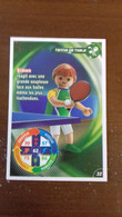 Carte Carrefour Playmobil N°32 - Tennis Tavolo