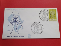 Gabon - Enveloppe FDC En 1962 - Paludisme - N 193 - Gabun (1960-...)
