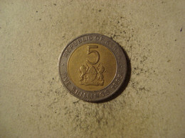 MONNAIE KENYA 5 SHILLINGS 1995 - Kenya