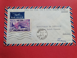 Vietnam - Enveloppe De Saigon Pour Paris En 1956  - N 201 - Vietnam