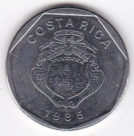 Costa Rica 5 Colones 1985, En En Acier Inoxydable, KM# 214 - Costa Rica