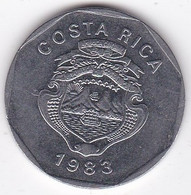 Costa Rica 10 Colones 1983, En Acier Inoxydable, KM# 215 - Costa Rica