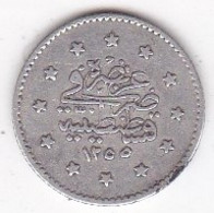 Turquie 1 Kurus AH 1255 - 1849 Année 11 , Abdul Mejid, En Argent , KM# 671 - Turchia