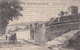 GRASSE  - ALPES-MARITIMES  - (06)  -  CPA ANIMÉE DE 1919 - CLICHE PEU COURANT - LE BOULEVARD CARNOT.... - Grasse