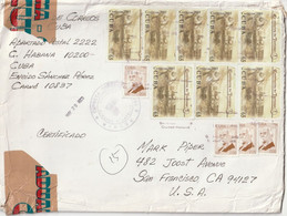 Cuba Cover Mailed - Brieven En Documenten