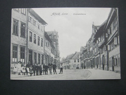 ALFELD , Strasse    ,  Schöne Karte Um 1910 - Alfeld