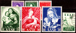 Sarre-217- Original Values Issued In 1954 (++/o) MNH/Used - Quality In Your Opinion. - Autres & Non Classés