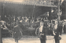 25-BESANCON- FÊTES DES 13 ET 14 ET 15 AOÛT 1910- LE PRESIDENT FALLIERES A L'INAUGURATION DU MONUMENT PROUDILON - Besancon