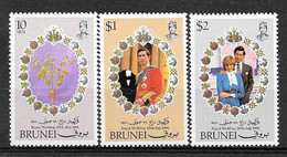Brunei N° 268/70 Scott  NEUF ** - Brunei (1984-...)