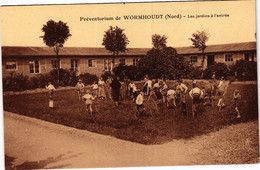 CPA Preventorium De WORMHOUDT - Les Jardins A L'entrée (204392) - Wormhout