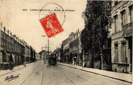 CPA LOOS-lez-LILLE - Route De Bethune (194543) - Loos Les Lille