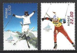 NORVEGE. N°1503-4 De 2006. J.O. De Turin/Ski. - Hiver 2006: Torino