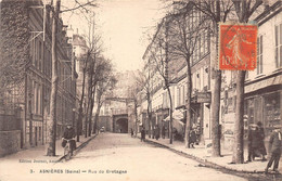 92-ASNIERES-RUE DE BRETAGNE - Asnieres Sur Seine