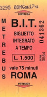 B.I.T. - Roma - Anno 1996 - Europe