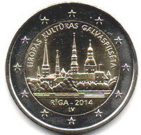 2014 - Lettonia 2 Euro Riga   ------ - Letonia