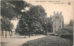 CPA Carte Postale Belgique Hasselt Collège Saint Joseph  Avenue Guffens  1923  VM58133 - Hasselt