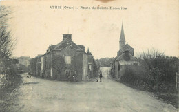 ATHIS - Route De Sainte-Honorine. - Athis De L'Orne