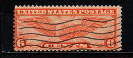 STATI UNITI - 1934 - Winged Globe - Rotary Press Printing - 6c Dull Orange - USATO - 1a. 1918-1940 Oblitérés