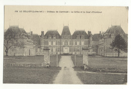 44/CPA  - Le Cellier - Chateau De Clermont - La Grille Et La Cour D'Honneur - Le Cellier
