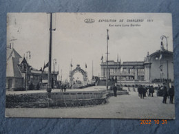 EXPOSITION DE CHARLEROI  1911  VUE VERS LUNA GARDEN - Charleroi