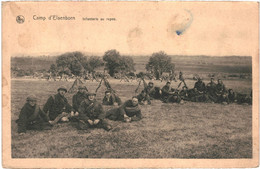 CPA Carte Postale Belgique Elsenborn Camp Infanterie Au Repos 1928 VM58147 - Butgenbach - Bütgenbach