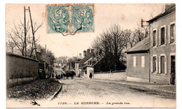 La Guerche - Grande Rue   - CPA° Coll - La Guerche Sur L'Aubois