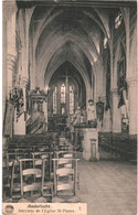 CPA Carte Postale  Belgique Bruxelles Anderlecht Intérieur De L'église Saint Pierre 1920  VM58152 - Anderlecht