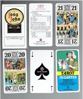 SCOTCH WHISKY LONG JOHN MC. DONALD ECOSSE JEU DE TAROT PUBLICITAIRE 78 CARTES A JOUER - Tarot-Karten