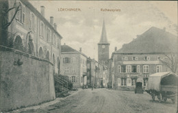 57 LORQUIN / Rathausplatz / - Lorquin