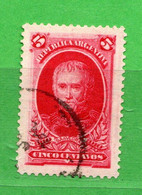 (Us.7) Argentina ° 1910 - Sujets Divers  C. 5. Yv. 153. Oblitérer. - Used Stamps