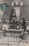 CPA - 94 - FONTENAY SOUS BOIS - La Fontaine Des Rosettes - Enfants - Collection F FLEURY - Fontenay Sous Bois