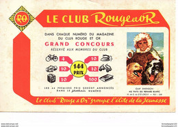 Buvard Le Club Rouge Et Or - Papeterie