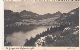 B9202) ST. GILGEN Im Salzkammergut - Blick Von Felsigem Gelände Auf See - Gastberger 17.5.1939 - St. Gilgen