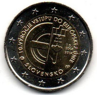 2014 - Slovacchia 2 Euro Adesione UE     ------ - Slovakia