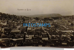 195073 EQUATOR QUITO VIEW PANORAMA POSTAL POSTCARD - Equateur