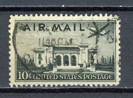 USA : -  TIMBRE DE POSTE AERIENNE - N° Yvert 36 Obli. - 2a. 1941-1960 Usados