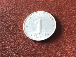 Münze Münzen Umlaufmünze Deutschland DDR 1 Pfennig 1953 Münzzeichen A - 1 Pfennig