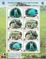 Kyrgyzstan 1999 WWF.Foxes.World Stamp Show IBRA-99. Klb 172-5 - Oblitérés