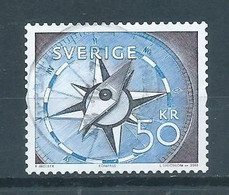 2013 Sweden 50 Kr. Kompas Used/gebruikt/oblitere - Oblitérés