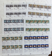 UNO 1989  NY Genf Wien Streifen Kleinbogen  Gestempelt Used  #XL790 - Collections, Lots & Séries