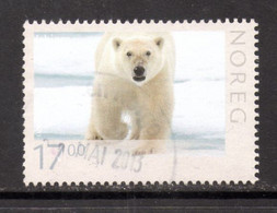 Norway, Used, 2011, Polar Bear - Oblitérés