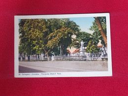 Carte Postale - Carte Postale Photo Non Circulèe - Colombia - Cartagena, "Fernandez Madrid" Park - Colombie