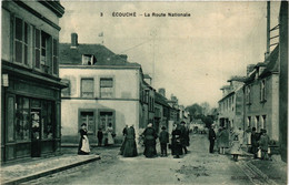 CPA ÉCOUCHÉ - Route Nationale (355968) - Ecouche