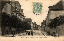 CPA LIGNY-le-CHATEL - Rue Maison - Dieu (357792) - Ligny Le Chatel