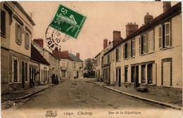 CPA CHEROY - Rue De La Republique (357973) - Cheroy